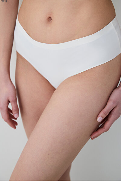 Penti Invisible Laser Cut Ecru Hipster Panties