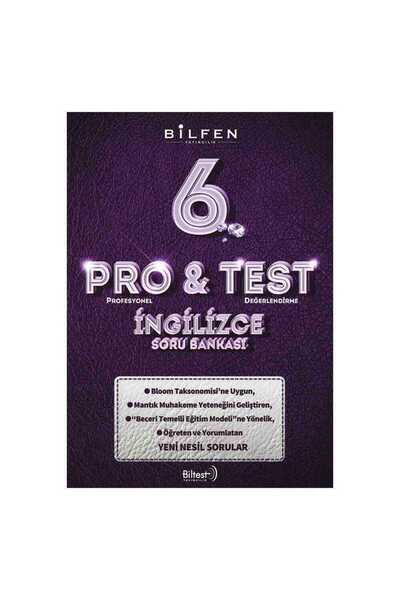 Bilfen Yayıncılık Bilfen 6. Sınıf Pro Test İngilizce Soru Bankası