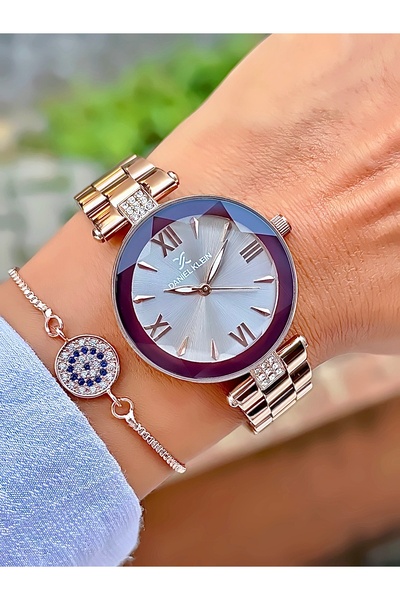 Daniel Klein Çelik Kordon Kesme Cam Yeni Sezon Kadın Kol Saati