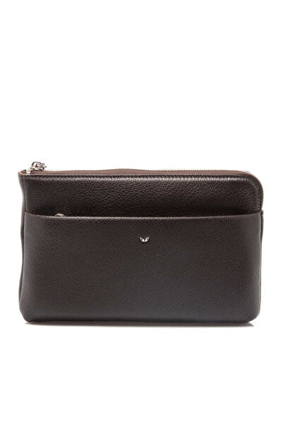 Tergan Kahve Hakiki Deri Erkek Portföy Çantası - S1PC00002972-A7P