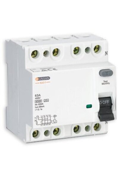 Günsan VALTA 40A 30mA 4P 6kA KAÇAK AKIM RÖLESİ