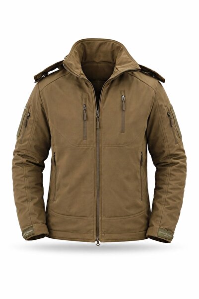 SINGLE SWORD Taktik Çok Cepli Polar Astarlı Suya Dayanıklı Avcı Outdoor Softs...