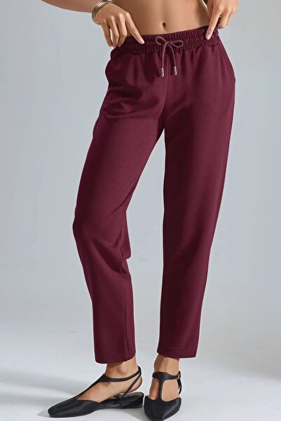 Hiccup Modal Touch Carrot Cut Elastic Waist Sweatpants Berşan Collection