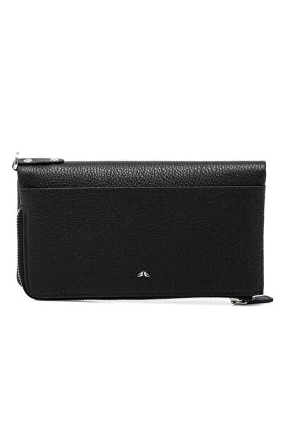 Tergan Μαύρη ανδρική τσάντα χαρτοφυλακίου από γνήσιο δέρμα - S1PC00001632-A6F