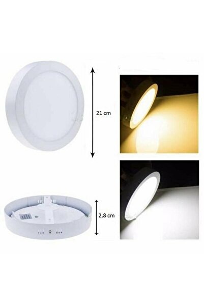 Cata 24W BEYAZ S.Ü.YUVARLAK LED PANEL ARMATÜR