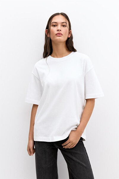 soft&basic Γυναικείο μπλουζάκι με βασική εφαρμογή από 100% οργανικό βαμβάκι, ...