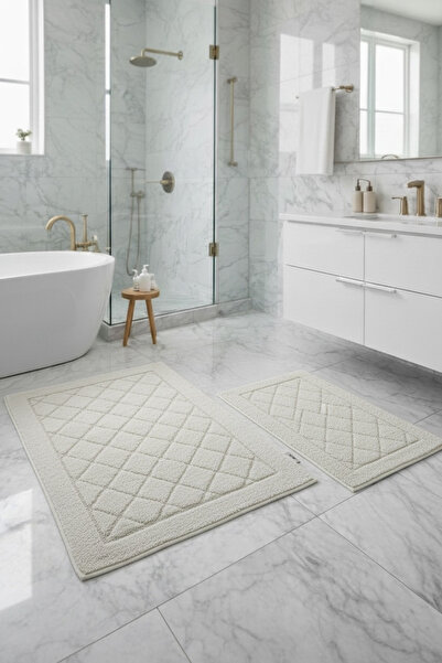 Özdilek Tufting 2-Piece Toilet Set Balance