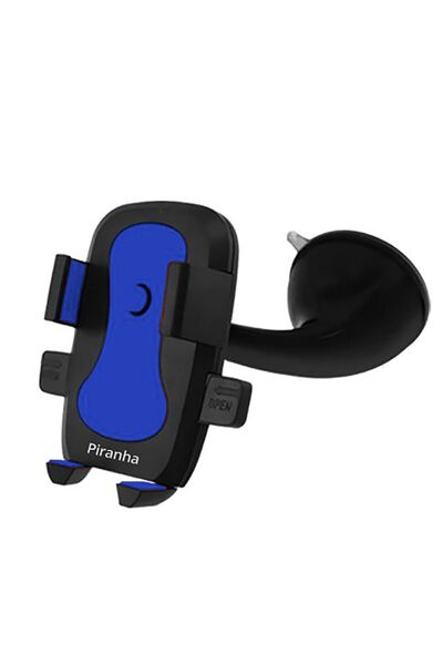 Piranha 5418‑M Araç İçi Telefon Tutucu | Vantuzlu Ayarlanabilir | Dikey & Yat...