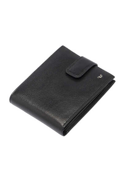 Tergan Siyah Hakiki Deri Erkek Cüzdan - S1CE00001109-B06