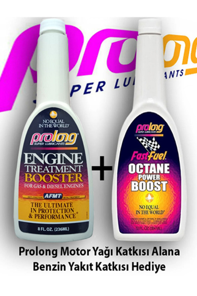 PROLONG Motor Yağı Katkısı Benzin Yakıt Katkısı Hediyeli