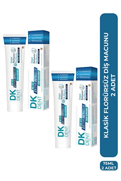 DKDENT Klasik Diş Macunu 75ml 2'li Set