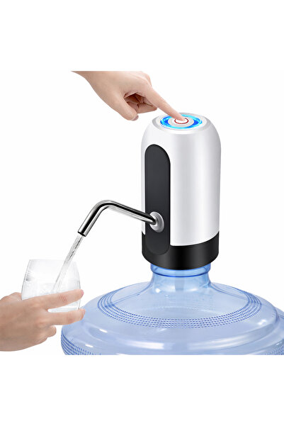 BLUE İNTER Dijital Elektrikli Şarjlı Damacana Su Pompası