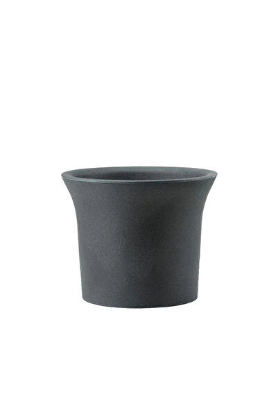 Genel Markalar Vaso Flora Classic 45 Plastik Saksı Antrasit