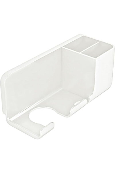 Kanonik Education مجفف شعر ومنظم تخزين لون أبيض