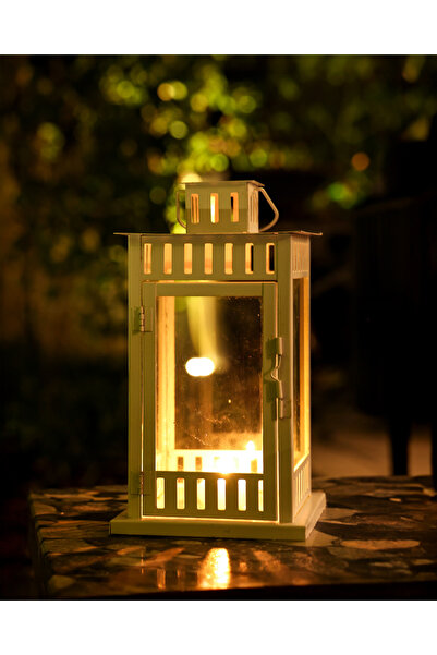 GARDENLIFE Beyaz Japon Çay Bahçesi Mumluğu