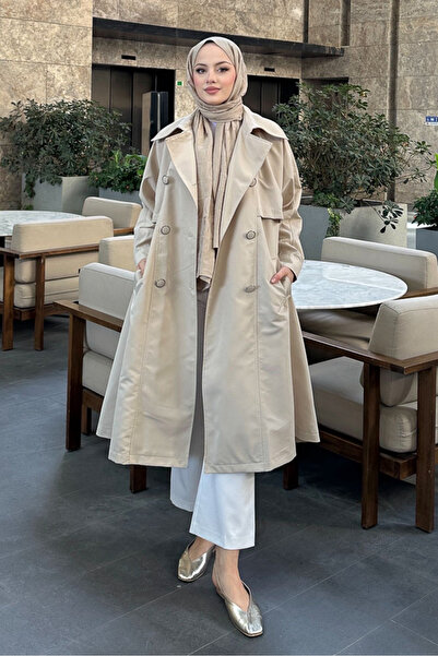 Ovn. سترة تريكو واسعة - لون حجري