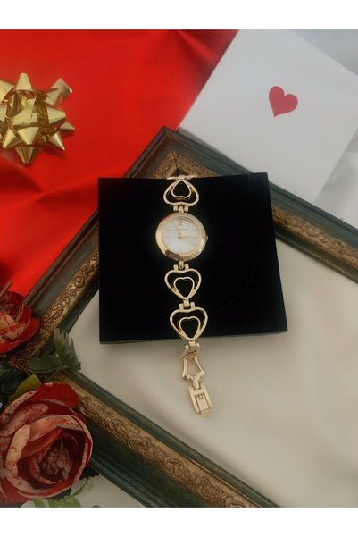 Choppers Heart Cord Vintage Women's Watch in Valentine's Day Gift Box