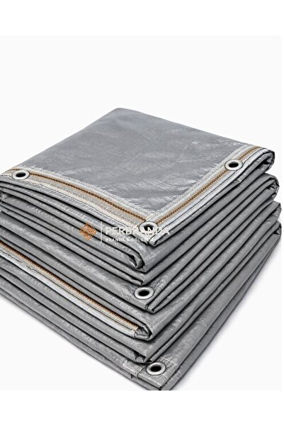 PERBRANDA ÇADIR BRANDASİ 2 X 4 KOLON TAKVİYELİ 180gr/m2 GRİ RENK