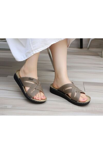 Budaks Women's Orthopedic Soft Lightweight Sole Daily Home and Outdoor Slippers