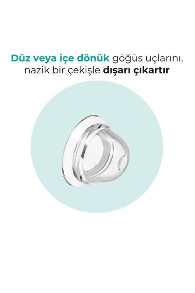Mamajoo İkili Göğüs Ucu Koruyucu & Göğüs Ucu Çıkarıcı Seti