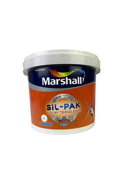 Marshall Sil-Pak Iç Cephe Duvar Boyası Leke Tutmayan 10 Kat Daha Fazla Siline...