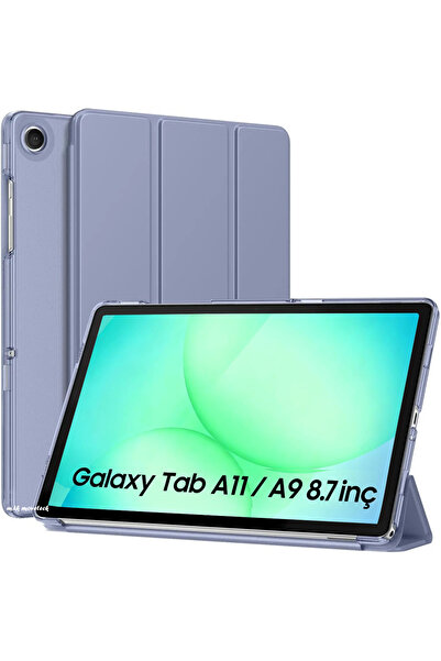 m.tk moveteck Samsung Galaxy Tab A11/A9 8.7 inç Tablet Kılıfı Akıllı Smart Uy...