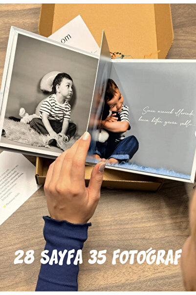 photonom Foto Kitap Sert Kalın Kapak - Fotoğraf Albümü Kişiye Özel Baskılı Fo...