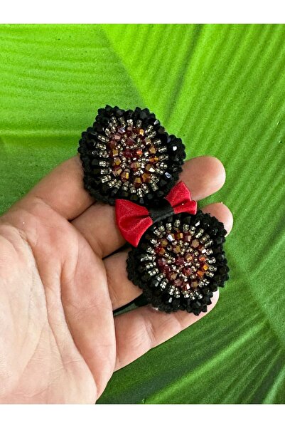 Gönülden Tasarım Boncuk İşleme Apolet Arma Dikiş Aksesuarı 10x4 Cm