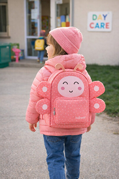 Babyes Sevimli Kelebek Figürlü Çocuk Sırt Çantası (0-7 YAŞ) - Kreş,Anaokulu Ç...