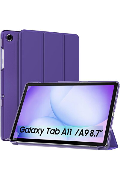 m.tk moveteck Samsung Galaxy Tab A11/A9 8.7 inç Tablet Kılıfı Akıllı Smart Uy...