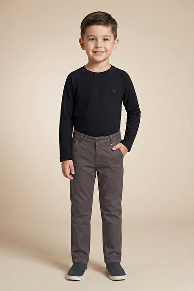 Mutlu Kids Pantaloni din Gabardină pentru bărbați - Happy