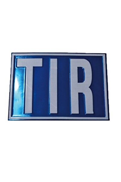 Avex Placă metalică TIR din oțel embosat