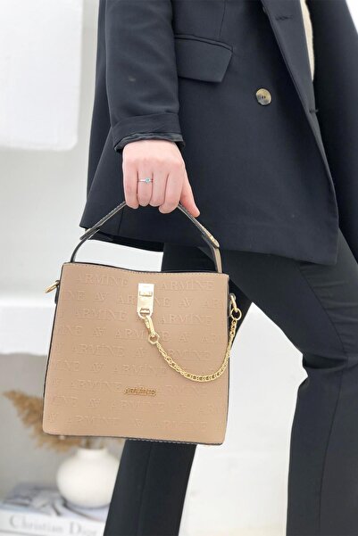 Armine 222 Geantă de mână și umăr imprimată cu laser pentru femei