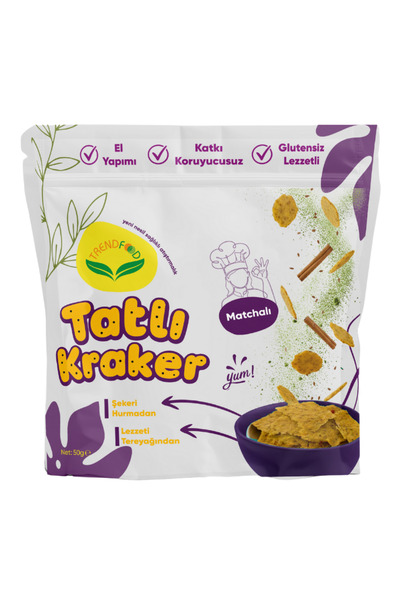 TREND FOOD Glutensiz Sağlıklı Cips Alternatifi Tatlı Karker| 60 g | Besleyici...