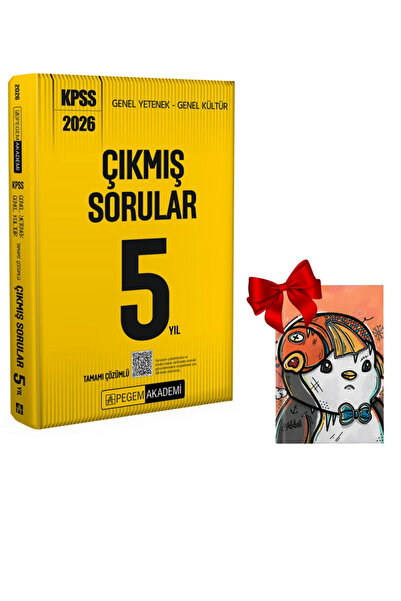 Pegem Akademi Yayıncılık 2026 KPSS Genel Yetenek Genel Kültür Çıkmış Sorular ...