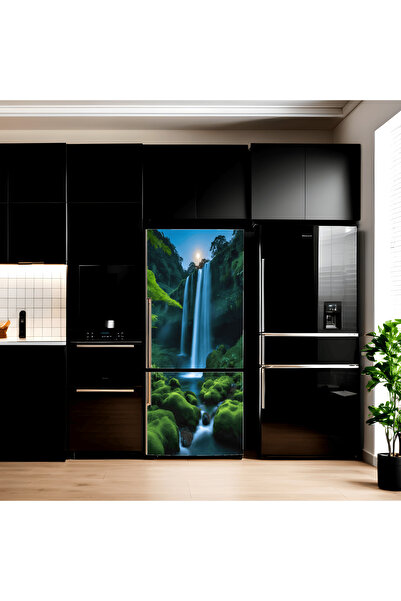 Avex Folie imprimată color pentru decorațiuni de frigider, dimensiune 200x90c...