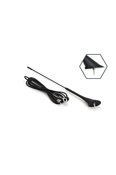 AMIO Antenă radio auto universală 40cm ANT07