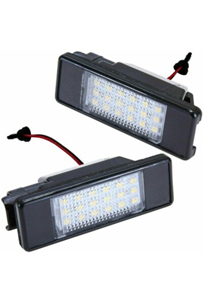 Xenon Bright Set de 2 lumini LED pentru plăcuța de înmatriculare Mercedes-Ben...