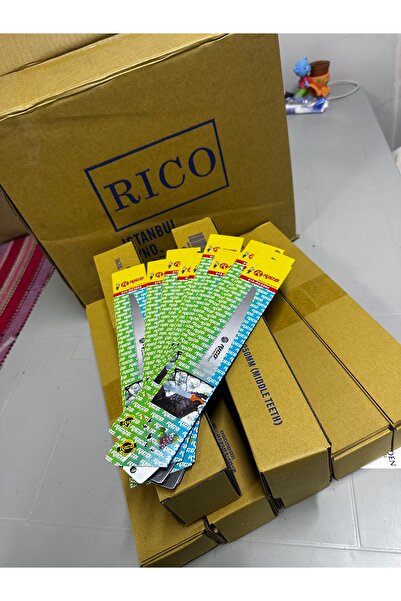 Rico Orijinal El Testeresi Ucu 25 cm Orta Diş – Dayanıklı Çelik Testere Bıçağı