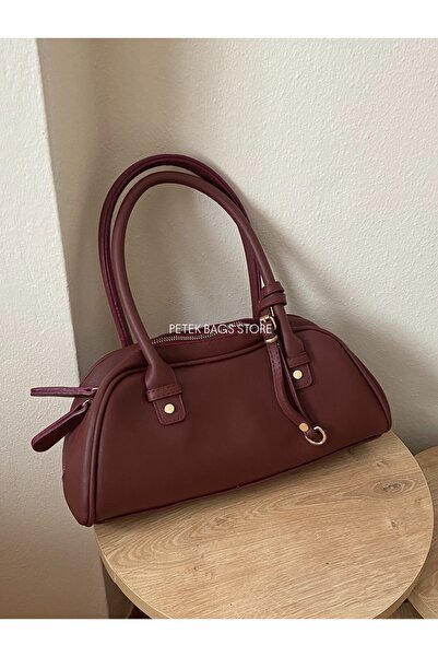 Petek Collection Mat Vintage Baged Çanta
