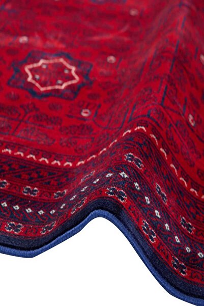 OREYRA Bambu Kadife Sık Dokuma İpeksi Yumuşak Etnik Afgan Salon Antre/Koridor...