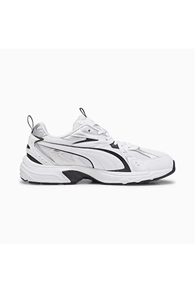 Puma 392322   01 Milenio Tech White-Black-Silver Men's Sports Shoes
