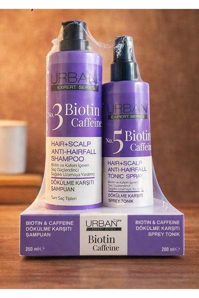 Urban Biotin Caffeine Dökülme Karşıtı Şampuan - Sprey Tonik