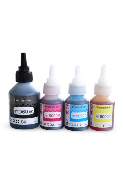 Brother Cerneala compatibila set 4 flacoane pentru imprimanta DCP T420, DCP T425, DCP T426, DCP T525