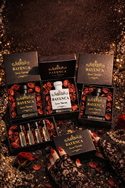 BAYENCA 3 Adet Parfüm Erkek, Kadın & Unisex Meyveli & Tatlı & Odunsu 50x3=150...