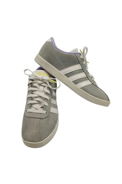 adidas Adidași damă Neo Court 36, piele întoarsă, gri