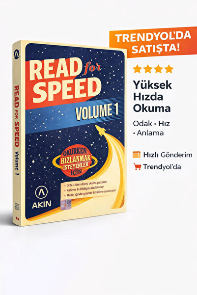 AKIN Publishing READ FOR SPEED VOLUME 1