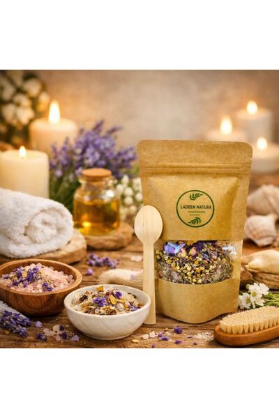 laborem ناتورا مور فلاورز ملح متعدد الاستخدامات للحمام والقدمين والجسم |   مل...