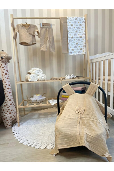 PURE BABY NATURA مجموعة خروج المستشفى باللون البيج