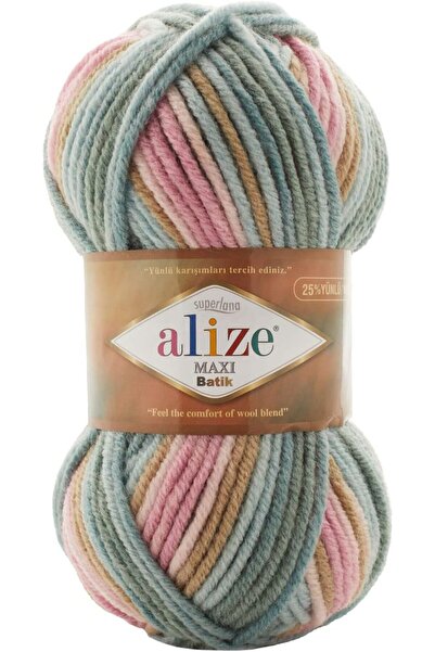 Alize Superlana Maxi Tie Dye 7803